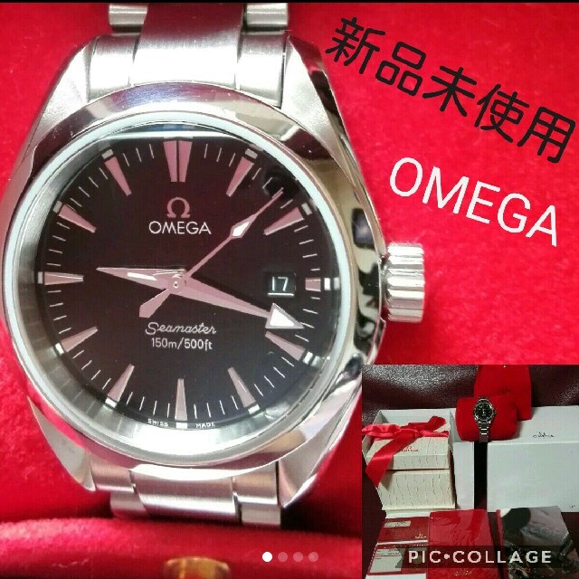 OMEGA(オメガ)の新品未使用☆OMEGAの腕時計　シーマスター　アクアテラ レディースのファッション小物(腕時計)の商品写真