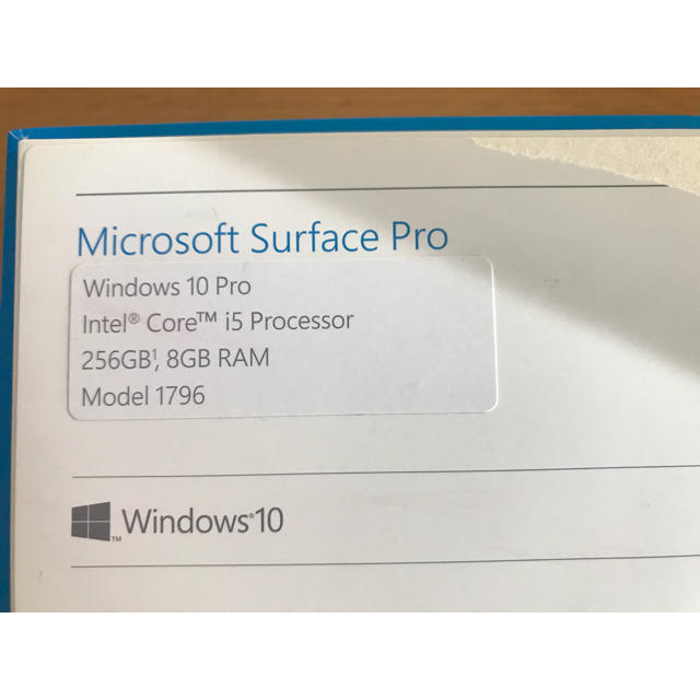 Microsoft SurfacePro (Model 1796)