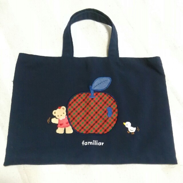 専用☆　　新品　ファミリア　バッグ　りんご