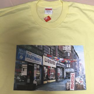 シュプリーム(Supreme)の送料込 L Supreme Hardware Tee イエロー(Tシャツ/カットソー(半袖/袖なし))