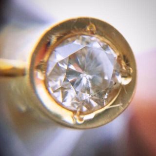 ダイヤ 一粒 ネックレス 大粒 約1.2ct (ネックレス)