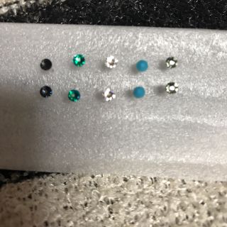 スワロフスキー(SWAROVSKI)のmarry様 専用【Kキャッチ追加】(ピアス)