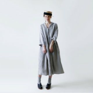 ネストローブ(nest Robe)のMAGALIショールカラーワンピース(ロングワンピース/マキシワンピース)