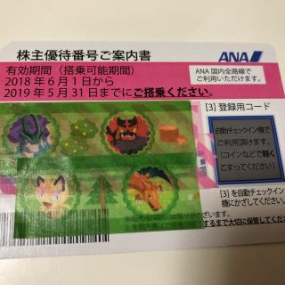 エーエヌエー(ゼンニッポンクウユ)(ANA(全日本空輸))のANA 株主優待 全日空(航空券)