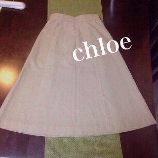 クロエ(Chloe)の訳アリchloe☆ミモレ丈フレアスカート(ひざ丈スカート)