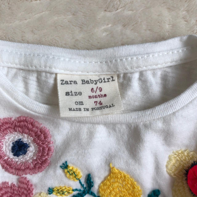 ZARA(ザラ)のZARA baby 70cm 半袖Tシャツ  キッズ/ベビー/マタニティのベビー服(~85cm)(Ｔシャツ)の商品写真