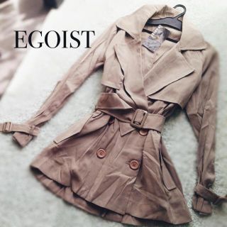 エゴイスト(EGOIST)のエゴイスト新品○ケープライクトレンチ(トレンチコート)