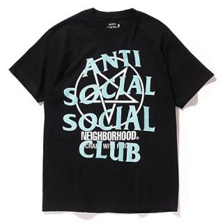 ネイバーフッド(NEIGHBORHOOD)の新品 アンチソーシャルソーシャルクラブ ネイバーフッド Tシャツ 黒 Mサイズ(Tシャツ/カットソー(半袖/袖なし))