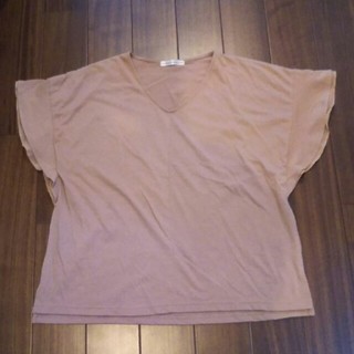 ナイスクラップ(NICE CLAUP)のNICECLAP 袖フリルTシャツ(Tシャツ(半袖/袖なし))