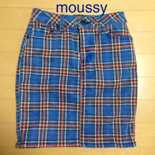 マウジー(moussy)のmoussy美品♥️チェックスカート(ミニスカート)