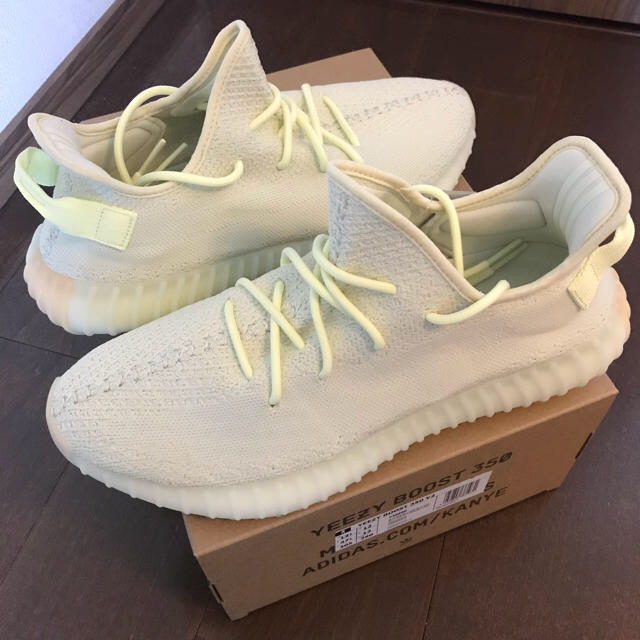 30.5 YEEZY BOOST 350 V2 BUTTER バター イージー