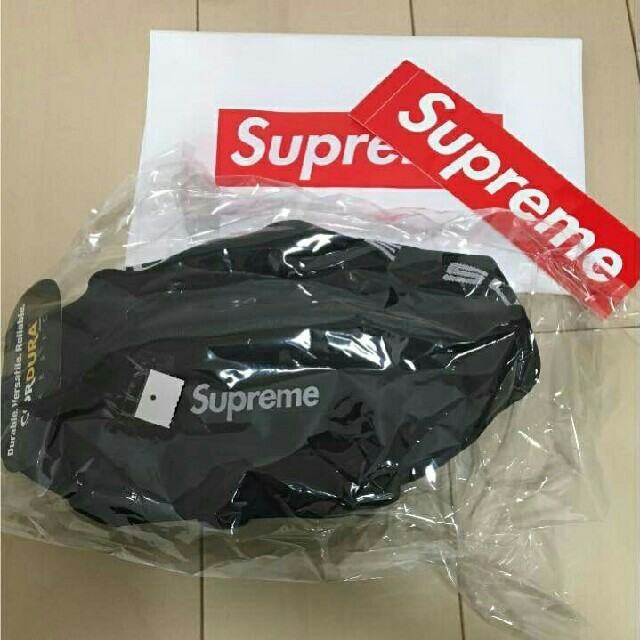 送込み 18ss Supreme Waist Bag 黒 新品 国内正規品バッグ