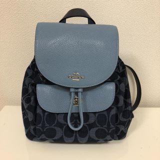 コーチ(COACH)のCOACHデニムリュック(リュック/バックパック)