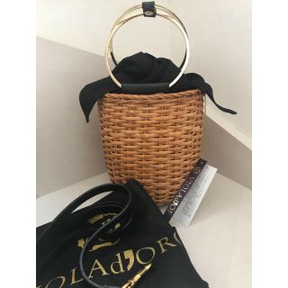 トゥモローランド(TOMORROWLAND)の【ヴィオラドーロのかごBAG♡トゥモローランド】新品(かごバッグ/ストローバッグ)