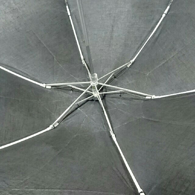 BURBERRY(バーバリー)のバーバリー 晴雨兼用 日傘 折りたたみ傘 黒 USED レディースのファッション小物(傘)の商品写真