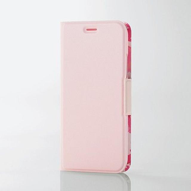 ELECOM(エレコム)のiPhoneX ケース Ultra Slim Flowers ソフトレザー スマホ/家電/カメラのスマホアクセサリー(iPhoneケース)の商品写真