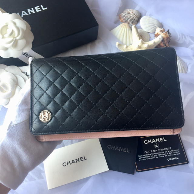 CHANEL(シャネル)の🎀美品🎀CHANEL🎀マイクロマトラッセ🎀ココマーク🎀長財布🎀 レディースのファッション小物(財布)の商品写真