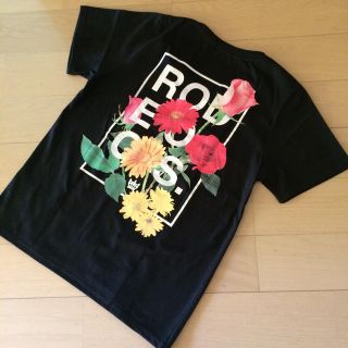 ロデオクラウンズワイドボウル(RODEO CROWNS WIDE BOWL)のロデオ💜🖤vネックT👚(Tシャツ(半袖/袖なし))