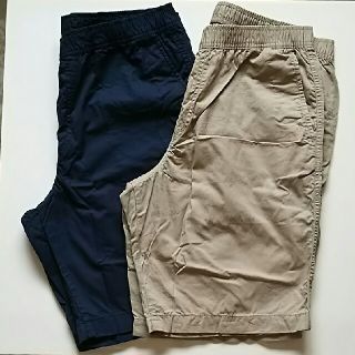 ユニクロ(UNIQLO)のユニクロ UNIQLO メンズ イージーショートパンツＬ 2枚セット(ショートパンツ)