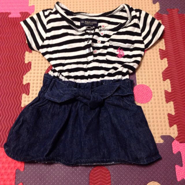 POLO RALPH LAUREN(ポロラルフローレン)のUS POLOのワンピース♡ キッズ/ベビー/マタニティのキッズ服女の子用(90cm~)(その他)の商品写真