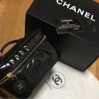 シャネル(CHANEL)の値下げ！正規品★訳あり★CHANEL エナメル バニティ バッグ(ハンドバッグ)