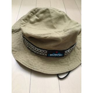 カブー(KAVU)のKAVU コットンハット ベージュ(ハット)