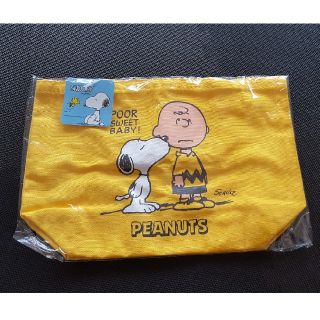 ピーナッツ(PEANUTS)の未使用　スヌーピー　お弁当トートバッグ(キャラクターグッズ)