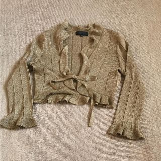 バーバリーブラックレーベル(BURBERRY BLACK LABEL)の☆あっちゃん様専用☆ バーバリーブラックレーベル ボレロ ゴールド(ボレロ)