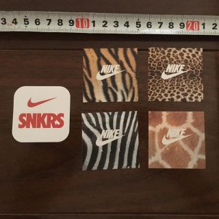 ナイキ(NIKE)のNIKE  SNKRS ステッカー シール ノベルティ(ノベルティグッズ)