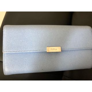 フルラ(Furla)のフルラ FURLA 長財布 水色(財布)