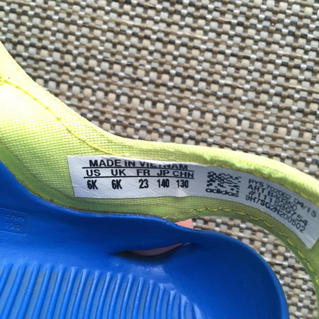 adidas(アディダス)のアディダス サンダル 14cm キッズ/ベビー/マタニティのベビー靴/シューズ(~14cm)(サンダル)の商品写真