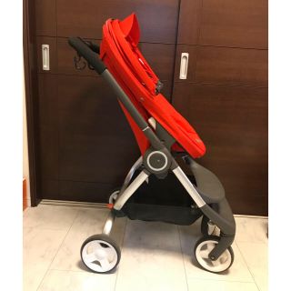 Stokke - 最終値下げ‼︎ストッケ スクート 赤 ベビーカーの通販 by