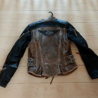 Harley Davidson - ハーレーダビッドソンレディース革ジャンの通販 by