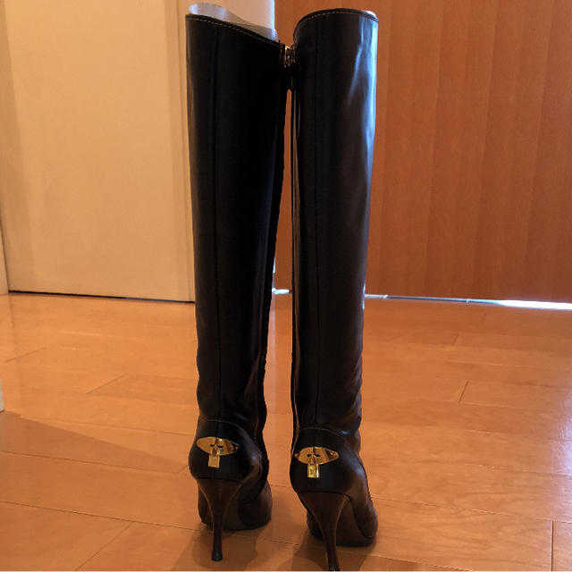 ルイ ヴィトン ロングブーツ 36.5cm 美品 ルイ ヴィトン ロングブーツ 36.5cm 美品