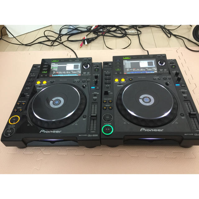 Pioneer(パイオニア)の[katmixalot様専用] Pioneer CDJ-2000 2台セット  楽器のDJ機器(CDJ)の商品写真