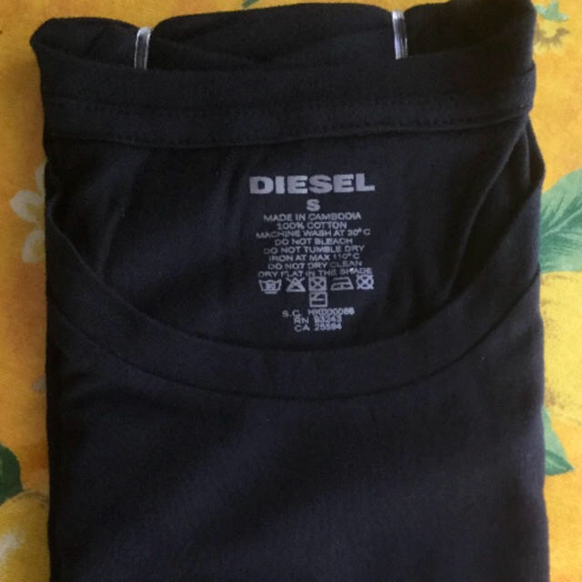 DIESEL(ディーゼル)の新品未使用!DIESEL~ディーゼル クルーネックTシャツ  メンズのトップス(Tシャツ/カットソー(半袖/袖なし))の商品写真