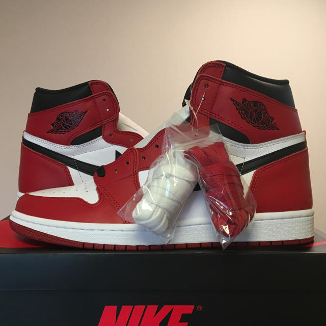 日本最大の NIKE - 【最安値】NIKE AIR JORDAN 1 CHICAGO 28cm