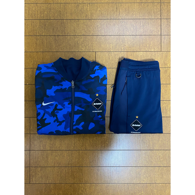 F.C.R.B.(FCRB) KNIT WARM UP SETUP NAVY S