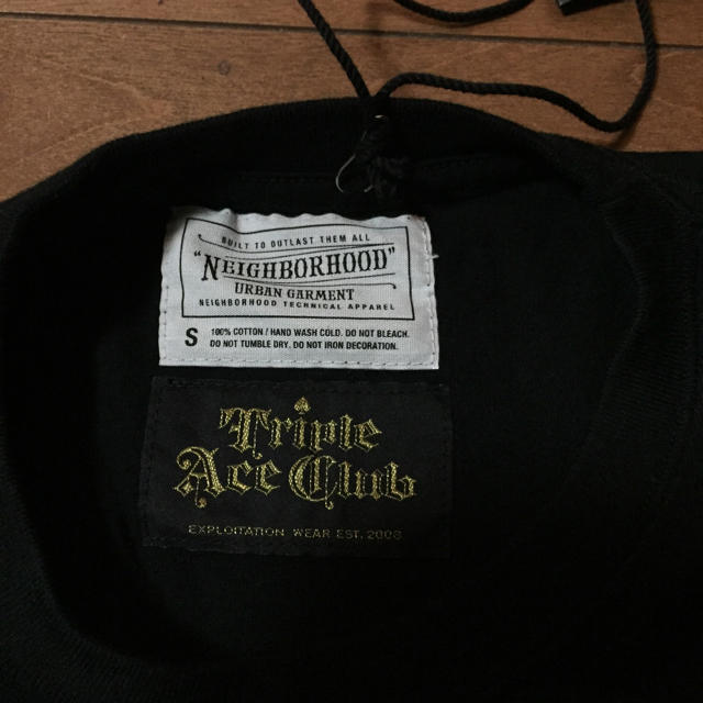 NEIGHBORHOOD(ネイバーフッド)のネイバーフッド×トリプルエースクラブ TシャツS メンズのトップス(Tシャツ/カットソー(半袖/袖なし))の商品写真