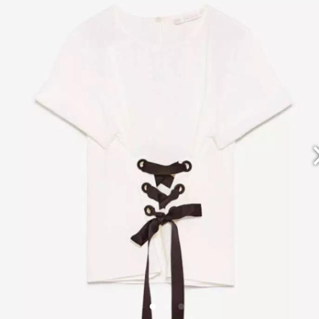 ZARA コルセットTシャツ 1