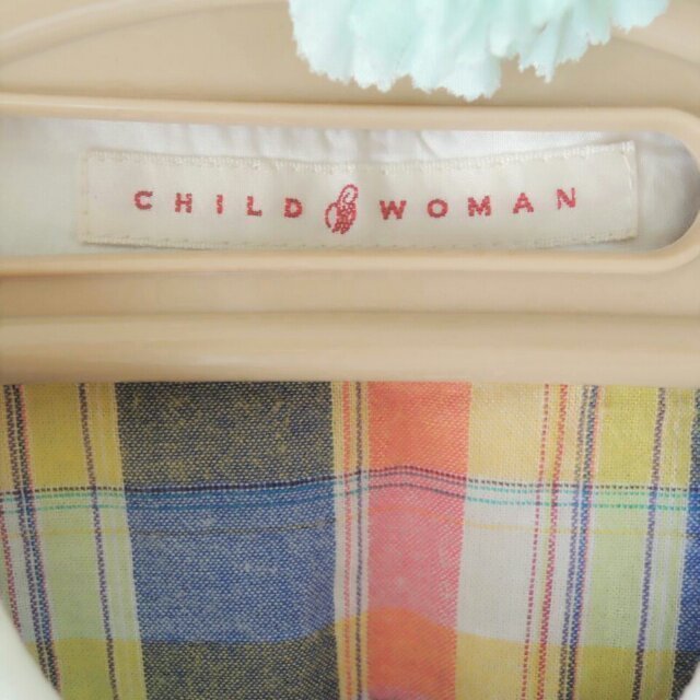 CHILD WOMAN(チャイルドウーマン)のCHILD WOMAN♪チェックシャツ♪ レディースのトップス(シャツ/ブラウス(半袖/袖なし))の商品写真