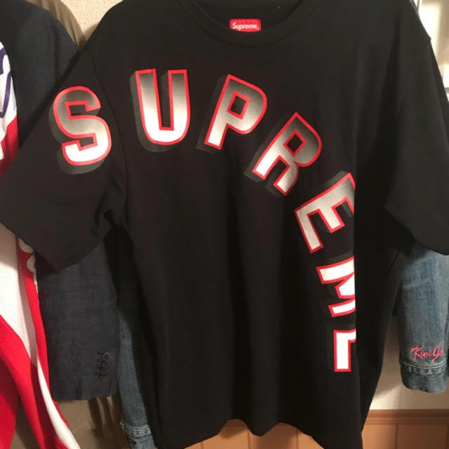 supreme Gradient Arc Top black