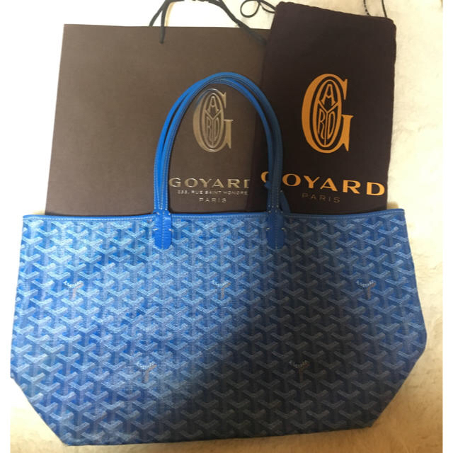 GOYARD(ゴヤール)のゴヤール サンルイPM ブルー レディースのバッグ(トートバッグ)の商品写真