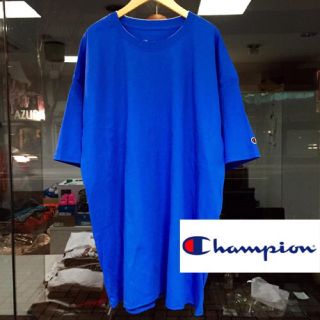 チャンピオン(Champion)のブルー/2XL Champion チャンピオン ビックTシャツ 半袖 メンズ(Tシャツ/カットソー(半袖/袖なし))