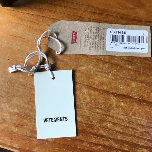 39sgdg-dragonvetements levi's デニムジャケット 17ss