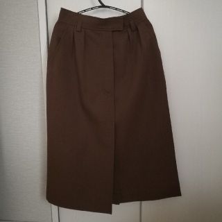 バーバリー(BURBERRY)の【きなこ様専用】BURBERRY　スカート　ブラウン(ひざ丈スカート)