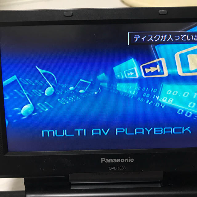 Panasonic(パナソニック)のPanasonic ポータブルDVDプレーヤー スマホ/家電/カメラのオーディオ機器(ポータブルプレーヤー)の商品写真