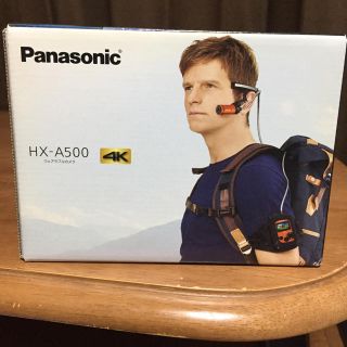 パナソニック(Panasonic)のSYU NY様専用   美品 HX-A500 ウェアラブルカメラ(ビデオカメラ)