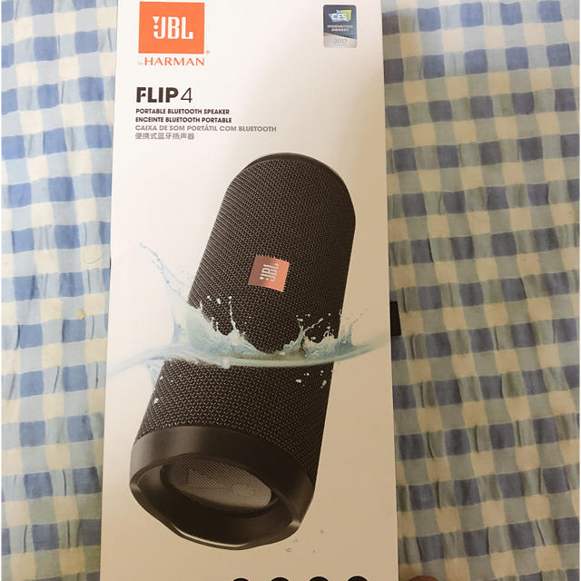 Flip(フリップ)のJBL Bluetoothスピーカー FLIP4 スマホ/家電/カメラのオーディオ機器(スピーカー)の商品写真