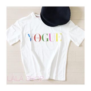 ザラ(ZARA)のVOGUE  PARIS Ｔシャツ♡カラフルプリント ヴォーグ(Tシャツ(半袖/袖なし))